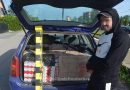 Ford burdușit cu 5000 de pachete cu țigări din Ucraina, oprit de polițiștii de frontieră la Vicovu de Jos