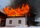 Incendiu puternic la Mănăstirea Sihăstria Putnei. A luat foc clădirea trapezei vechi