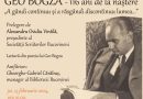 ”Geo Bogza – 116 ani de la naștere”, prelegere susținută de Alexandru Ovidiu Vintilă, joi 15 februarie, la Biblioteca Bucovinei