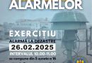 Miercurea alarmelor – exercițiu de alarmare publică mâine, între orele 10.00 – 11.00